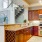 naturally lit kitchen