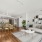 open concept apartment interiors