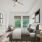 bedroom with large windows